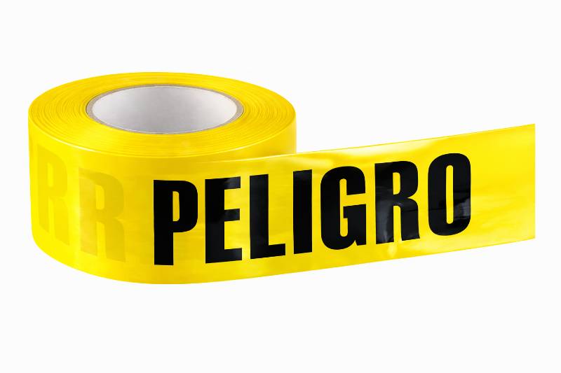 CINTA PELIGRO X 200MT