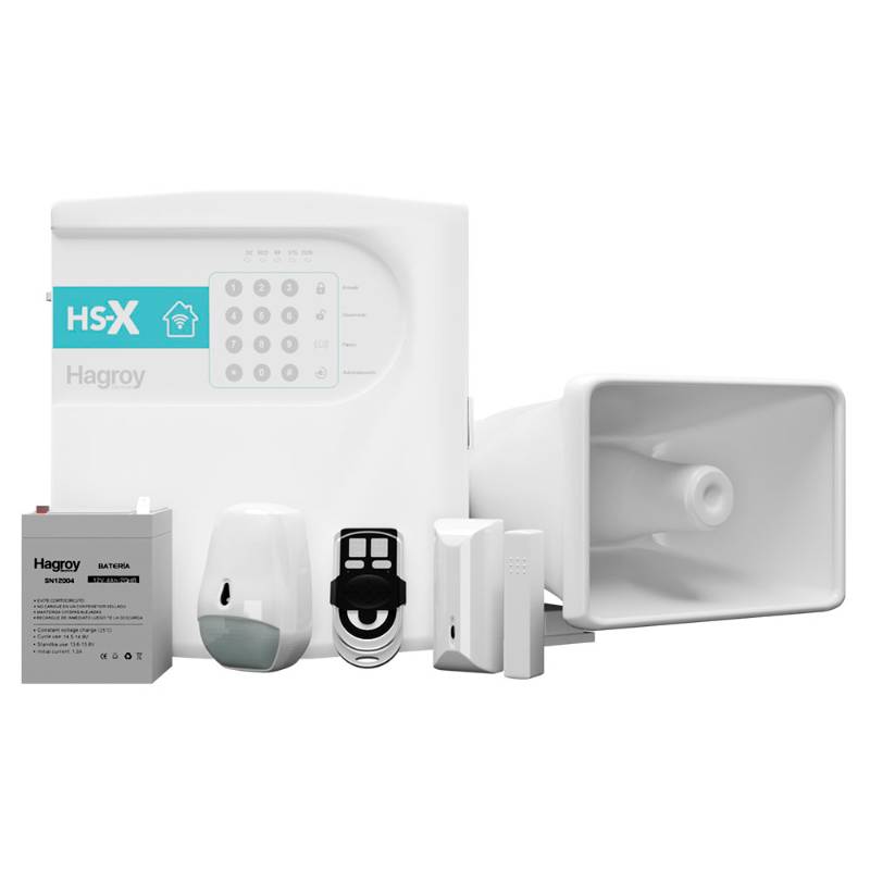 KIT ALARMA RESIDENCIAL X INALAMBRICA